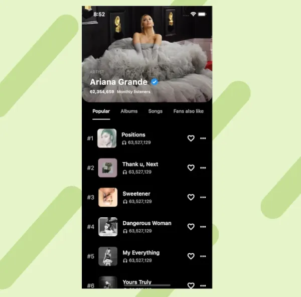 Quick Flutter Design #3 - Music App